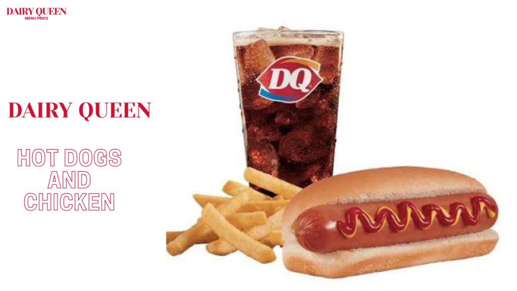 hot dogs and chicken