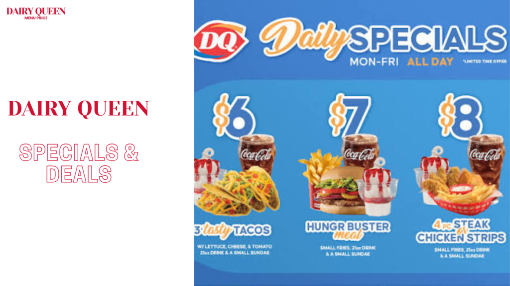 dairy queen specials deals