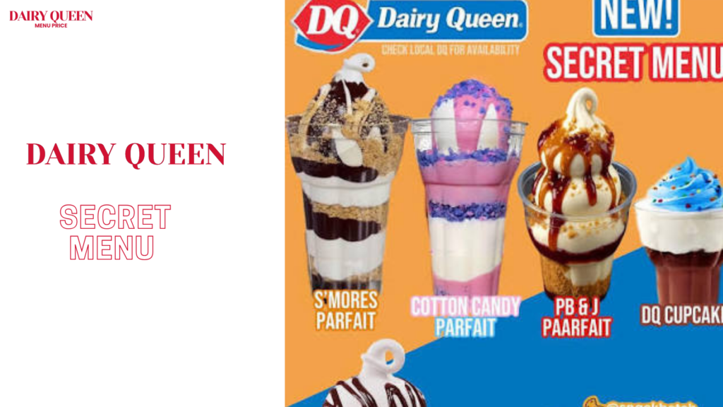 Dairy Queen Secret Menu